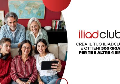 iliad regala centinaia di giga con iliadclub: ecco chi può averli (e come)