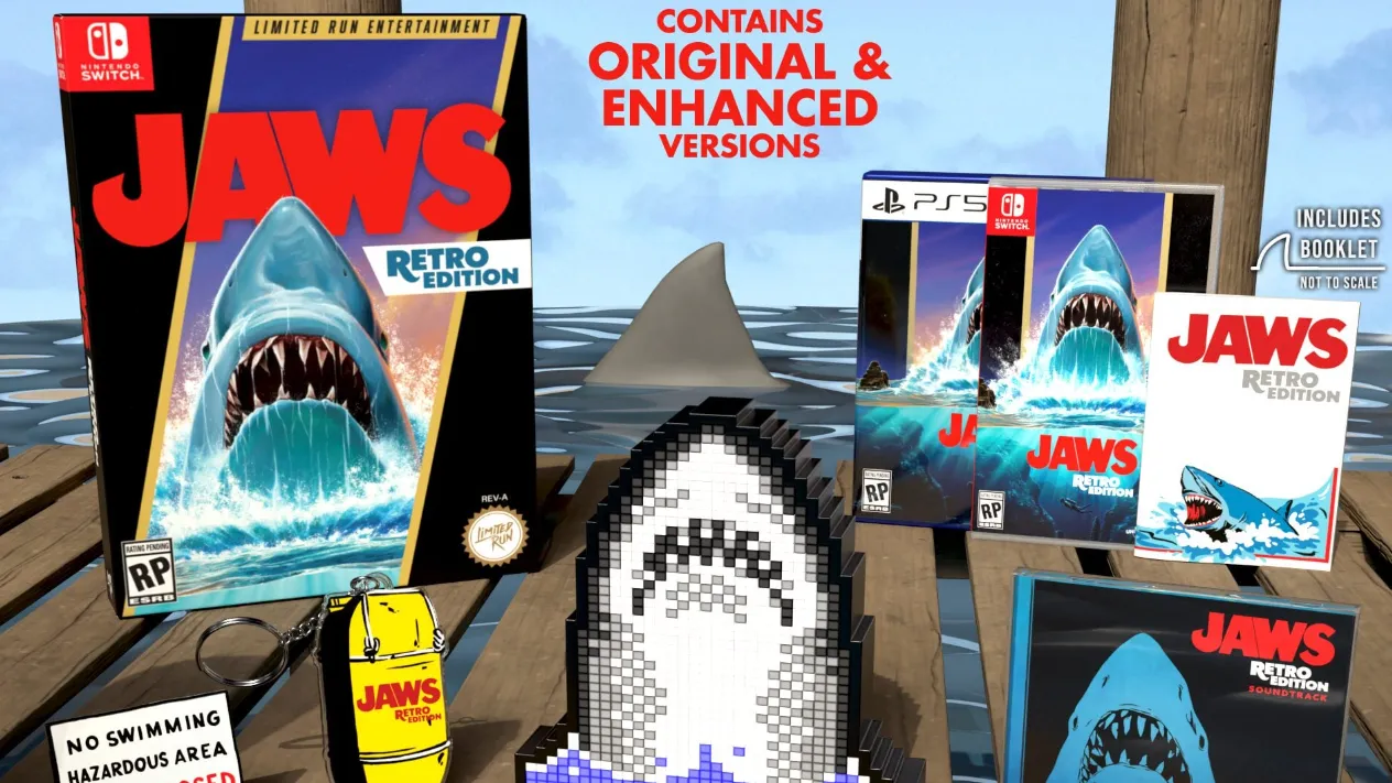 Il gioco Lo Squalo del 1987 ritorna con una copia fisica speciale per Switch e Ps5