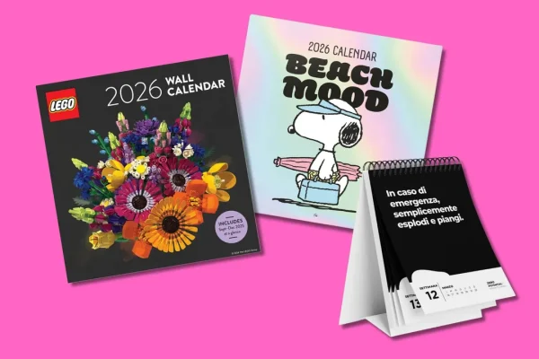 I migliori calendari 2026 da parete e scrivania