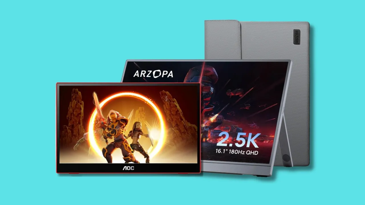 Con questi monitor portatili hai sempre a disposizione uno schermo extra