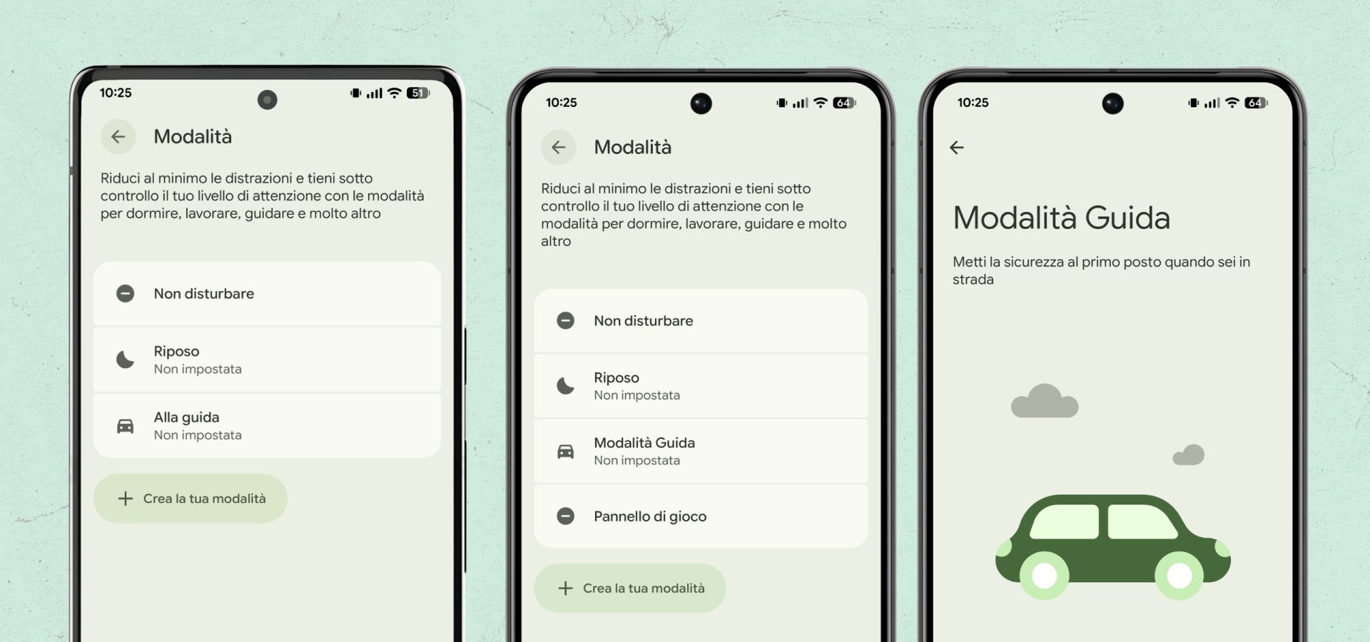 Nuova modalità Android per i mezzi pubblici