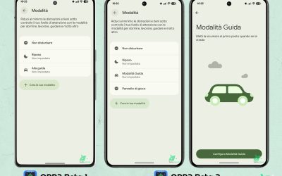 Nuova modalità Android per i mezzi pubblici