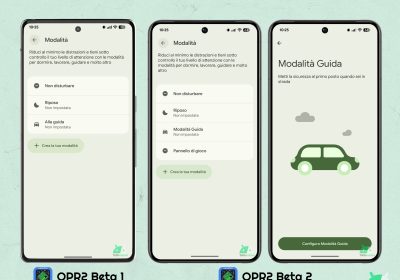 Nuova modalità Android per i mezzi pubblici