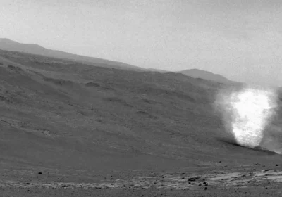 Scariche elettriche catturate su Marte da Perseverance