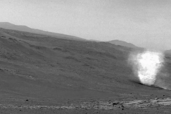 Scariche elettriche catturate su Marte da Perseverance