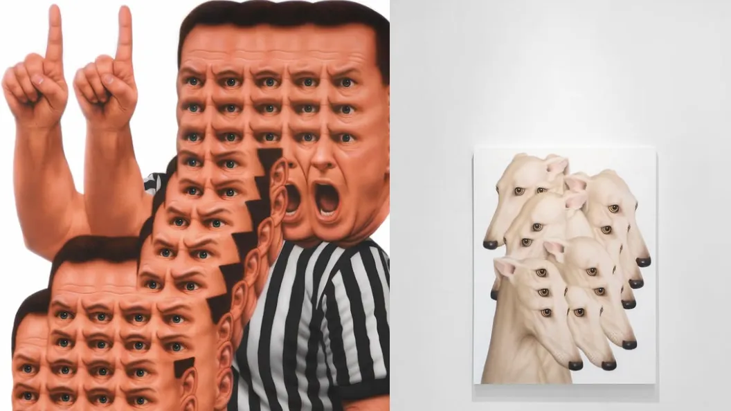 Cosa c’è dietro i quadri dell’artista coreano Younguk Yi, che tutti scambiano per un omaggio ai bug di Windows?