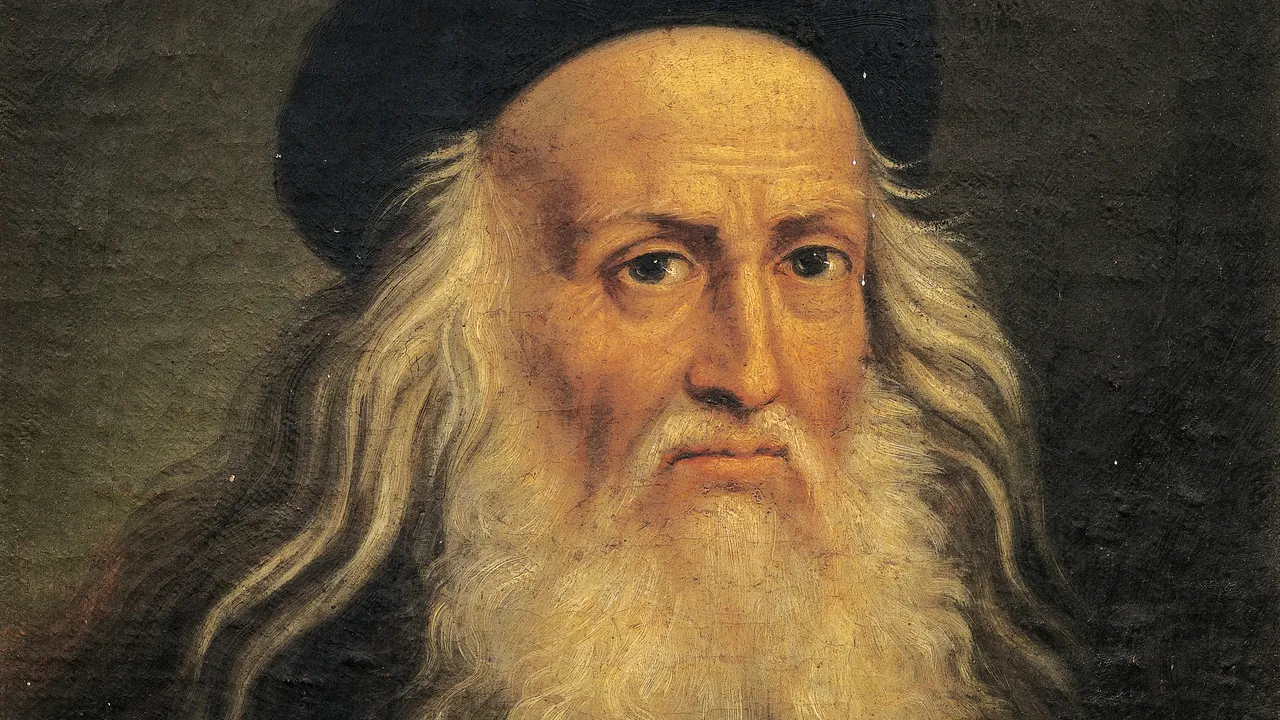 Tracce del dna di Leonardo da Vinci potrebbero essere state scoperte su un disegno a matita sanguigna chiamato Santo Bambino
