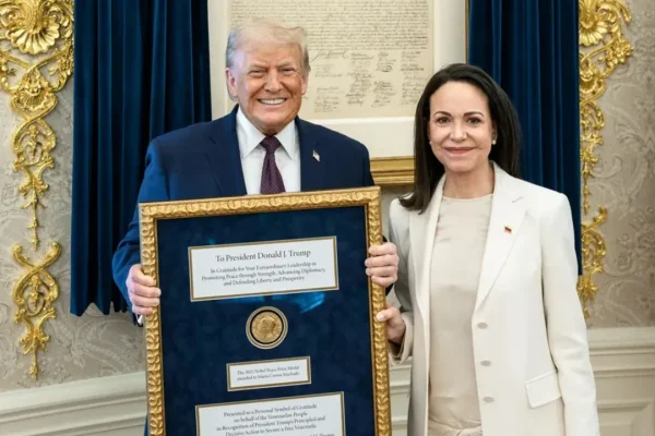 Trump, il Nobel per la Pace non è suo (nonostante la medaglia ricevuta da María Corina Machado)