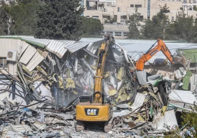 Israele ha demolito il quartier generale dell’Unrwa di Gerusalemme