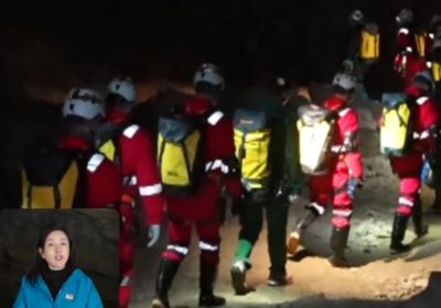 28 astronauti cinesi hanno condotto un'esercitazione in una grotta per simulare le future missioni sulla Luna