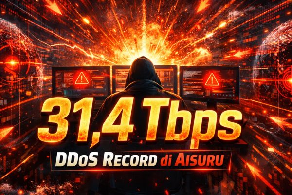 31,4 Tbps: Aisuru sfonda il suo stesso record con il DDoS più potente di sempre