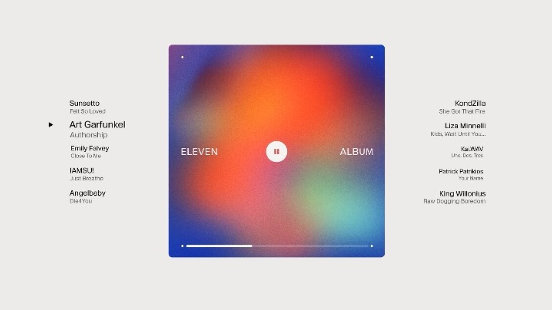 ‘The Eleven Album’, uscita raccolta di canzoni create da veri artisti e IA – Future Tech