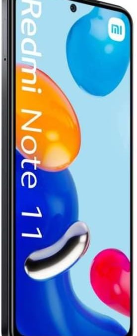 Xiaomi Redmi Note 11 – Smartphone 4+128GB, Display AMOLED FHD+ 6.43” 90Hz, Snapdragon 680, quadrupla fotocamera 50MP, 5000mAh, Graphite Grey (IT Version + 2 anni garanzia)
