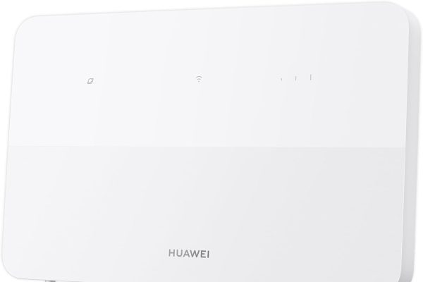 HUAWEI 4G+ CPE 5 Router, B636, LTE SIM Router, Cat 7+, DL 400Mbps/UL 200Mbps, Wi-Fi 6 AX3000, 1 LAN/WAN+3 LAN, Industrial Level Signal Coverage, 30 Months Warranty