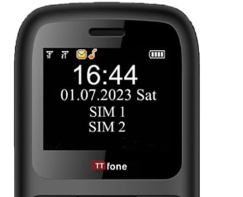 TTfone TT220 Big Button Elderly Mobile Phone with Emergency Assistance Button