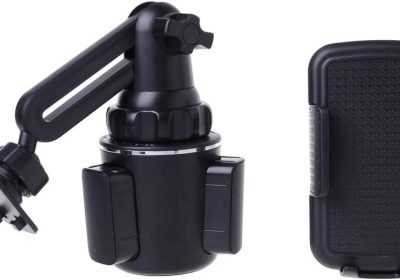 Dcaknri Supporto per Telefono Cellulare a 360 Gradi per Supporto per Caricabatterie per Telefono con Presa d per Auto Adatto per e Altro Supporto per Telefono per Auto