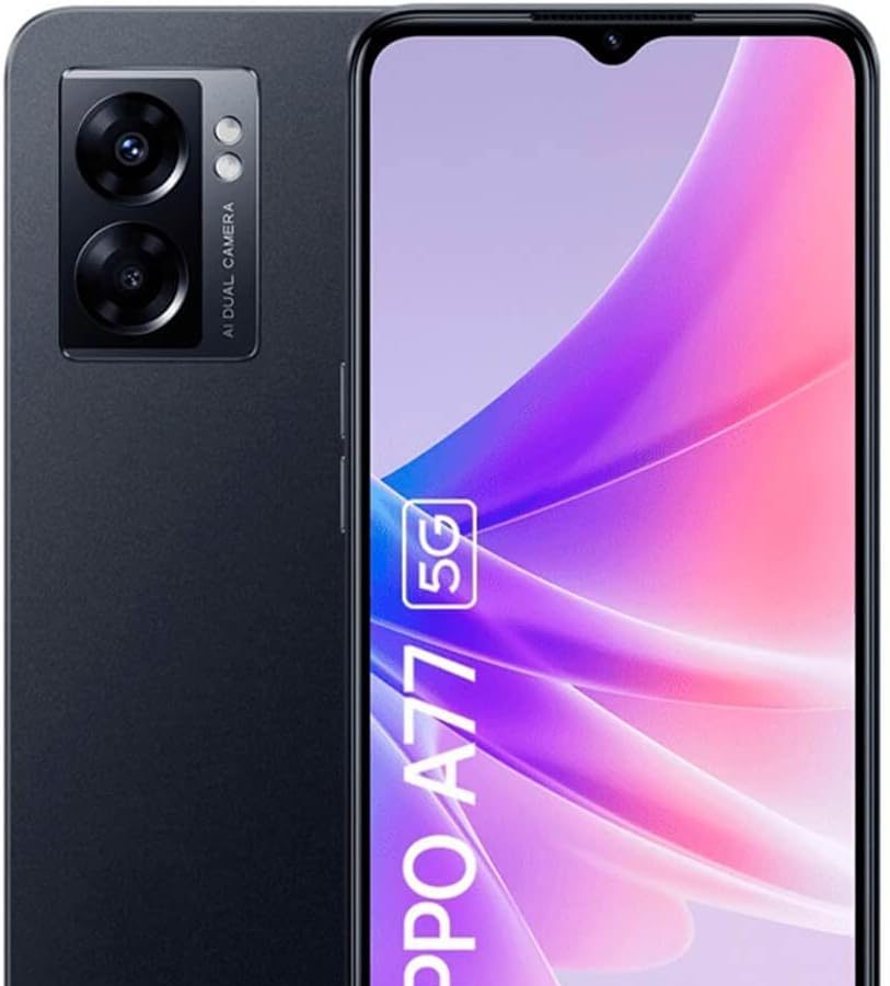OPPO A77 5G Smartphone, MediaTek Dimensity 810 5G, 6.6 Inch
