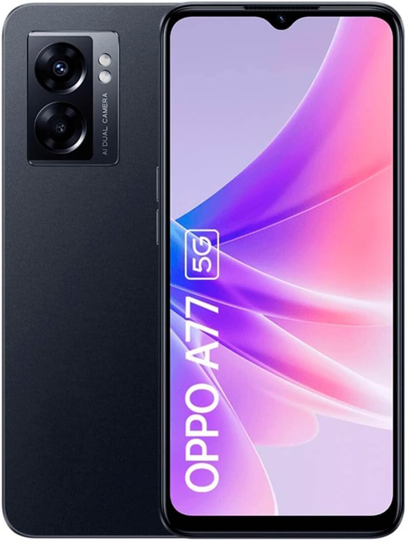 OPPO A77 5G Smartphone, MediaTek Dimensity 810 5G, 6.6 Inch
