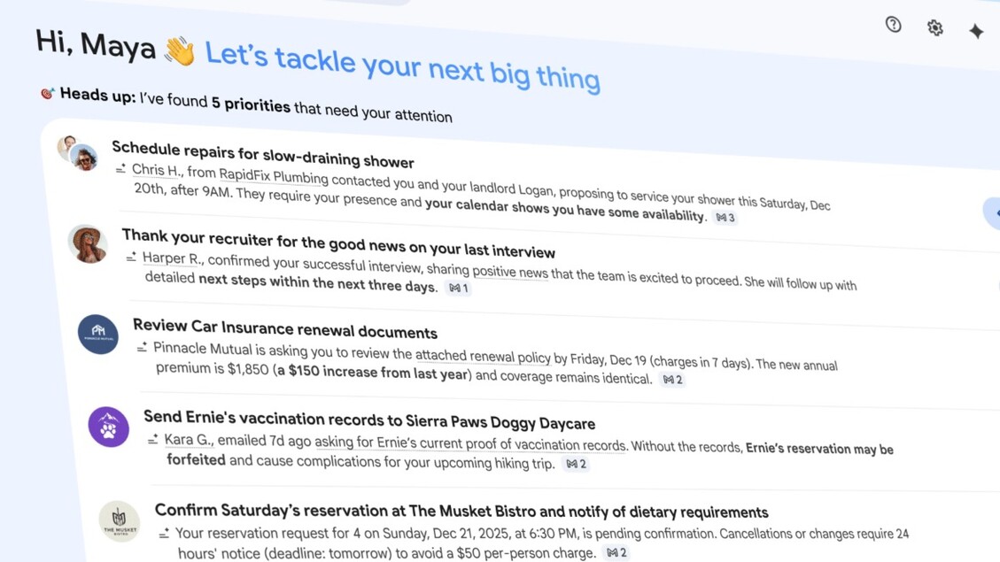 Google porta l’IA di Gemini tra i messaggi di Gmail – Future Tech