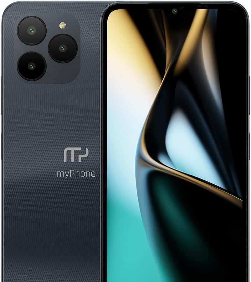 Elegant Smartphone Without Vertag with Free Case myPhone N23 Lite Slim and Ultra Slim 13 Mpx 4000 mAh Battery HD+ Safe with Android 13