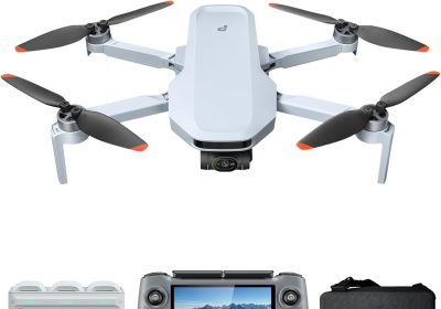 Potensic ATOM 2 Combo with Remote Control with Screen, Drone with 4K HDR Camera, 8K Photo, 10KM Transmission, Less Than 249g, AI Follow/AI Night/QuickShots/Vertical Shoots, C0