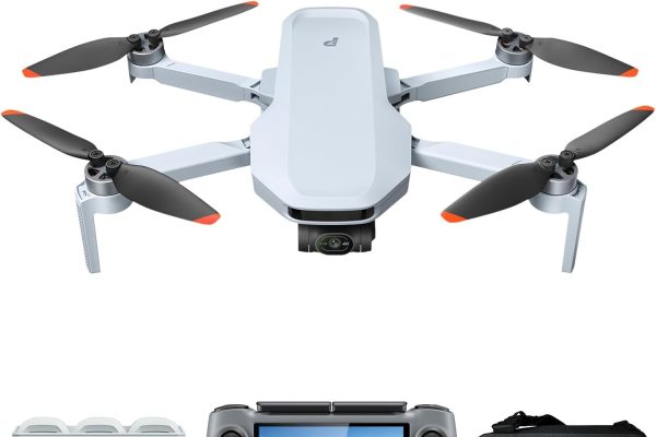 Potensic ATOM 2 Combo with Remote Control with Screen, Drone with 4K HDR Camera, 8K Photo, 10KM Transmission, Less Than 249g, AI Follow/AI Night/QuickShots/Vertical Shoots, C0