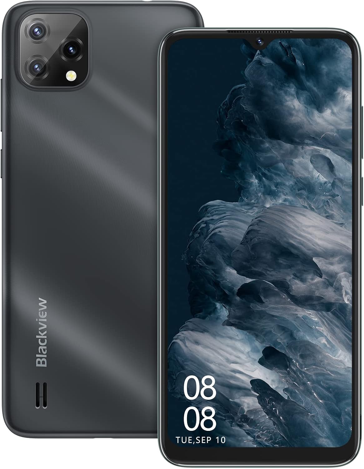 Blackview 4G Mobile Phone, A55 (2022) Economic Smartphone Android 11 (6.52″ HD+ 5G WiFi Screen, 4780mAh, 3GB RAM/SD-128GB, 8MP Triple Rear Camera, Dual SIM) 3 Slots/Face ID/2 Years