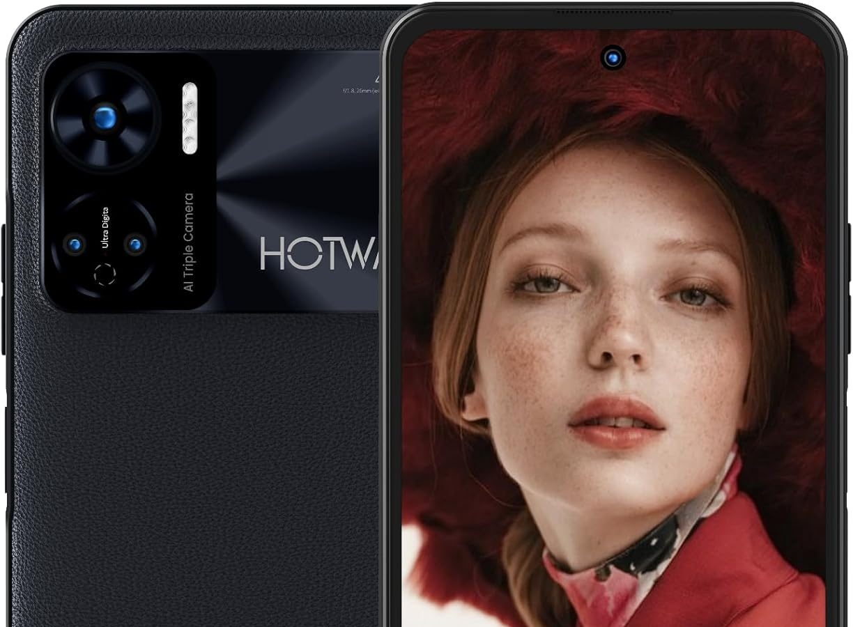 HOTWAV Note 12 Android Smartphone 13 (2023), 8GB+128GB (1TB Expandable) Mobile Phones on Offer 48MP+16MP 6.8 Inch HD+ 6180 mAh Mobile Phone, Octa-Core 4G LTE Dual SIM Face ID/GPS/NFC