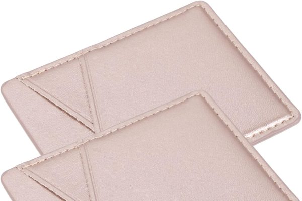 Gatuida Porta Carte Di Credito in Pelle Pu Con Supporto Per Telefono Cellulare 2 Pezzi