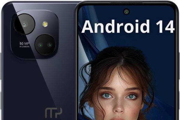 myPhone Slim and Stylish Limited Smartphone NFC Function without Contract N23 Plus 5G Night Blue, 5000mAh Battery 50mpx Camera, FHD+ Display 256GB, Up to 16GB RAM Android 14, 6’78 Inch