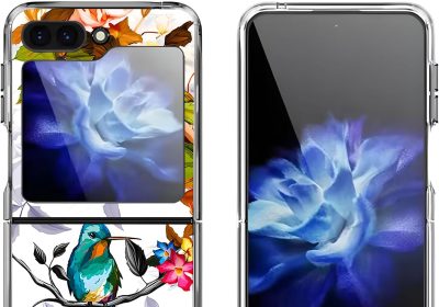 Samsung Galaxy Z Flip 6 Case, Hummingbird Flower Bird Anti-Scratch Solid Protective Shockproof Phone Cover Case for Samsung Galaxy Z Flip 6