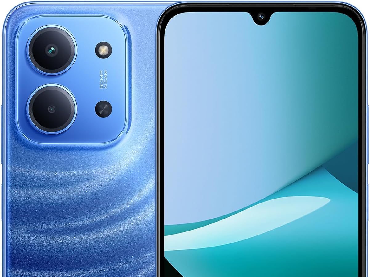 Xiaomi Redmi 15C Smartphone 4 + 256 GB, Luz de Lun Azzurra, 6.9 inch 120 Hz Screen, MediaTek Helio G81-Ultr, 50MP Camera, 6000mAh, Does Not Include Charger