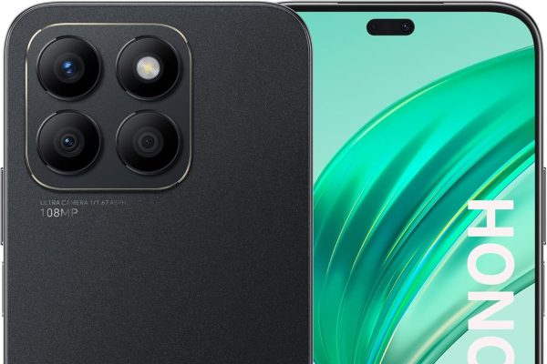 HONOR X8b Android 13 Dual SIM 4G NFC Smartphone 8GB RAM 256GB AMOLED FHD+ 6.7 Inch Display Phone with Qualcomm Snapdragon 680 108+50MP 4500mAh Midnight Black
