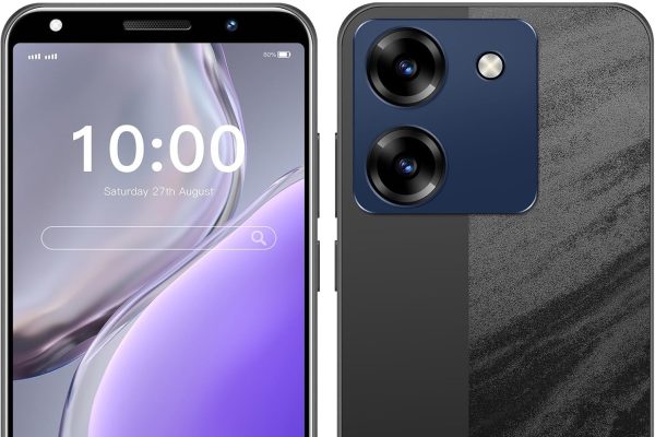 Cheap 4G Mobile Phone, 5.0 inch HD Display, 16GB ROM (Expandable to 128GB), 3500mAh Battery, Dual SIM, Dual Camera, Face ID Unlock, Android Smartphone