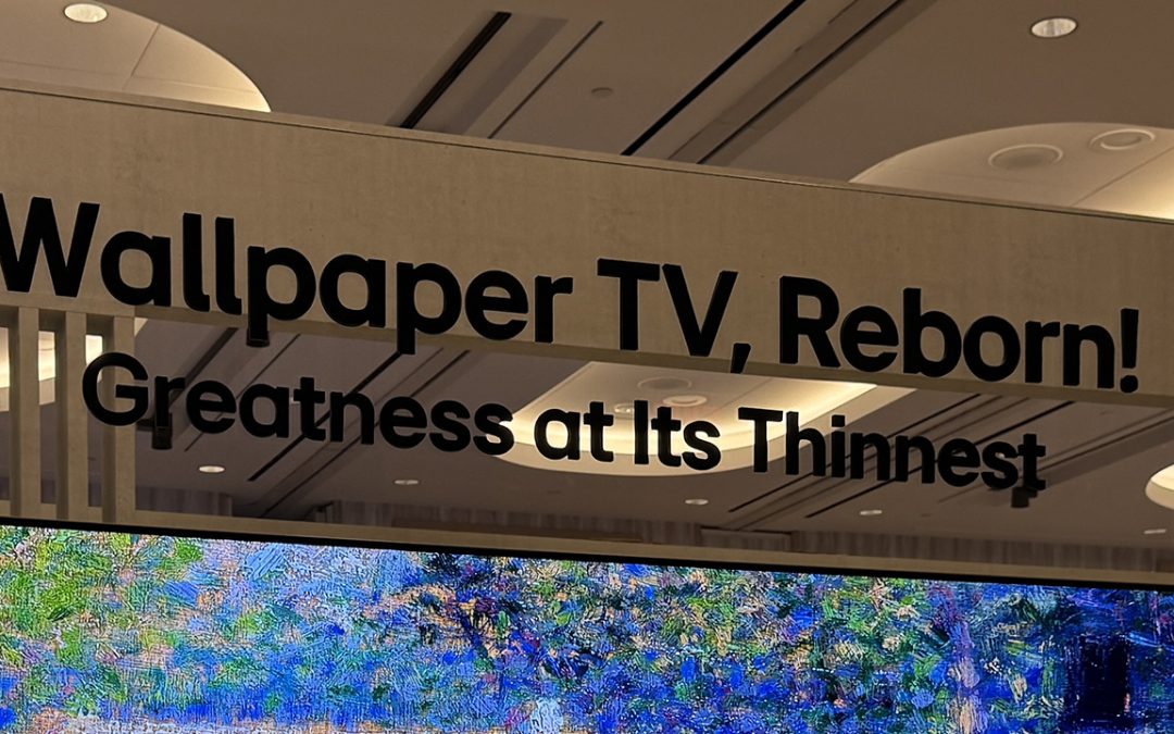 A volte ritornano: al CES 2026 il nuovo TV LG Wallpaper