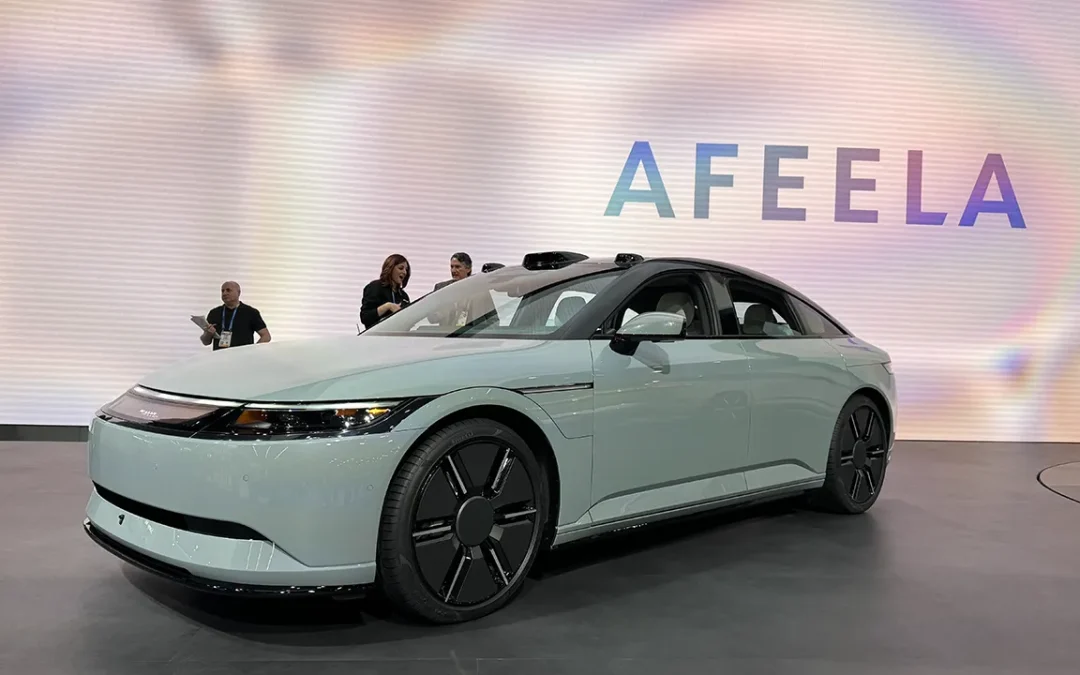 Afeela 1 di Sony Honda Mobility arriva quest'anno, e sul palco del CES c'è anche un SUV