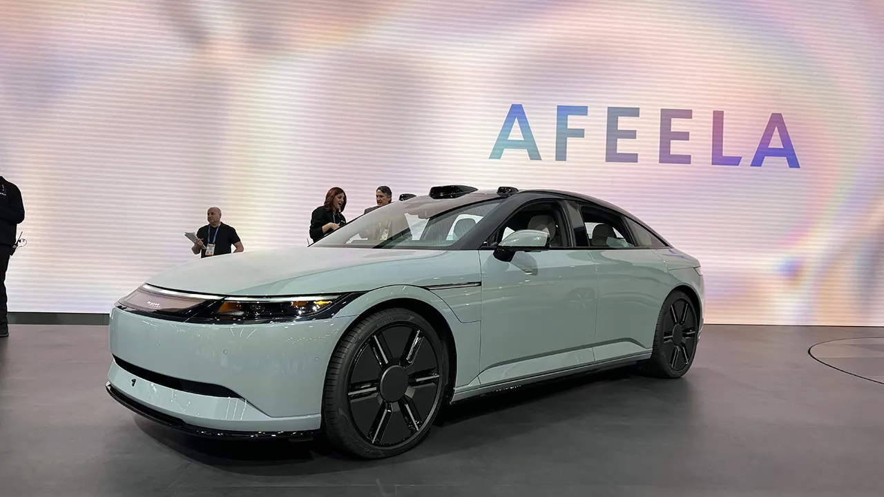 Afeela 1 di Sony Honda Mobility arriva quest'anno, e sul palco del CES c'è anche un SUV