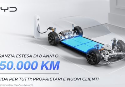 BYD alza ulteriormente l'asticella: batterie garantite per almeno 250.000 km