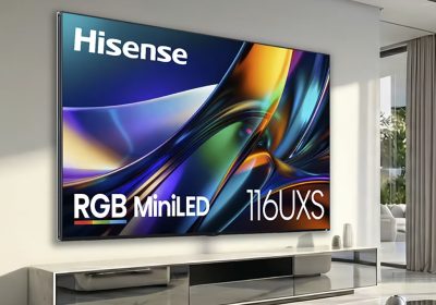 Hisense introduce RGB MiniLED evo (a quattro colori) e proiettore laser XR10 al CES 2026