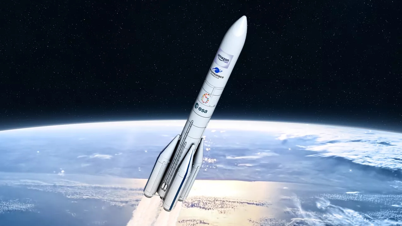 Il razzo spaziale europeo Ariane 6 lancerà i primi satelliti Amazon Leo il 12 febbraio