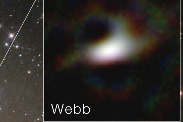 Il telescopio spaziale James Webb ha catturato un'immagine del buco nero al centro della Galassia del Compasso
