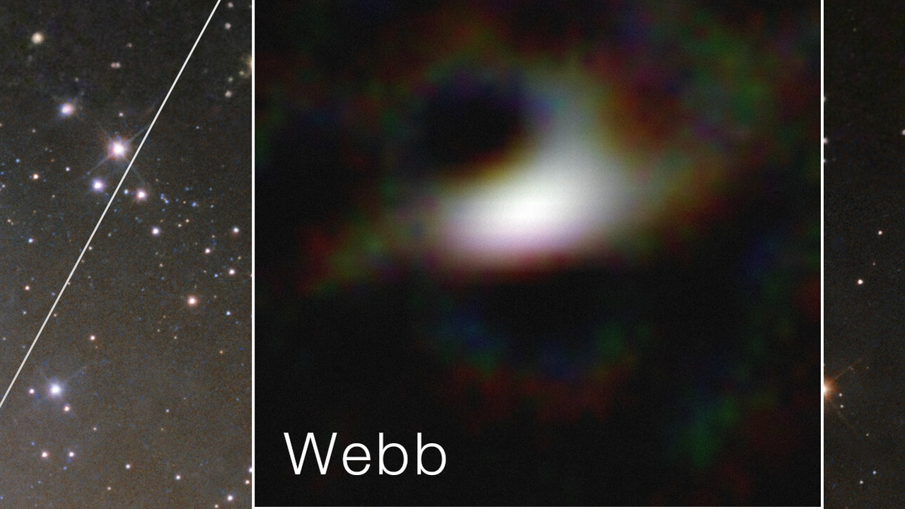 Il telescopio spaziale James Webb ha catturato un'immagine del buco nero al centro della Galassia del Compasso