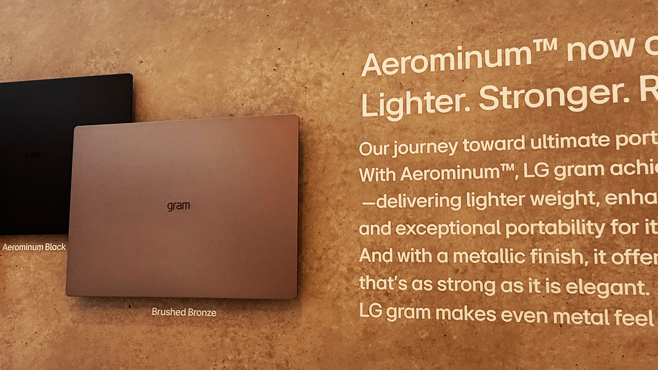 LG presenta i nuovi Gram Pro con lega Aerominum al CES 2026