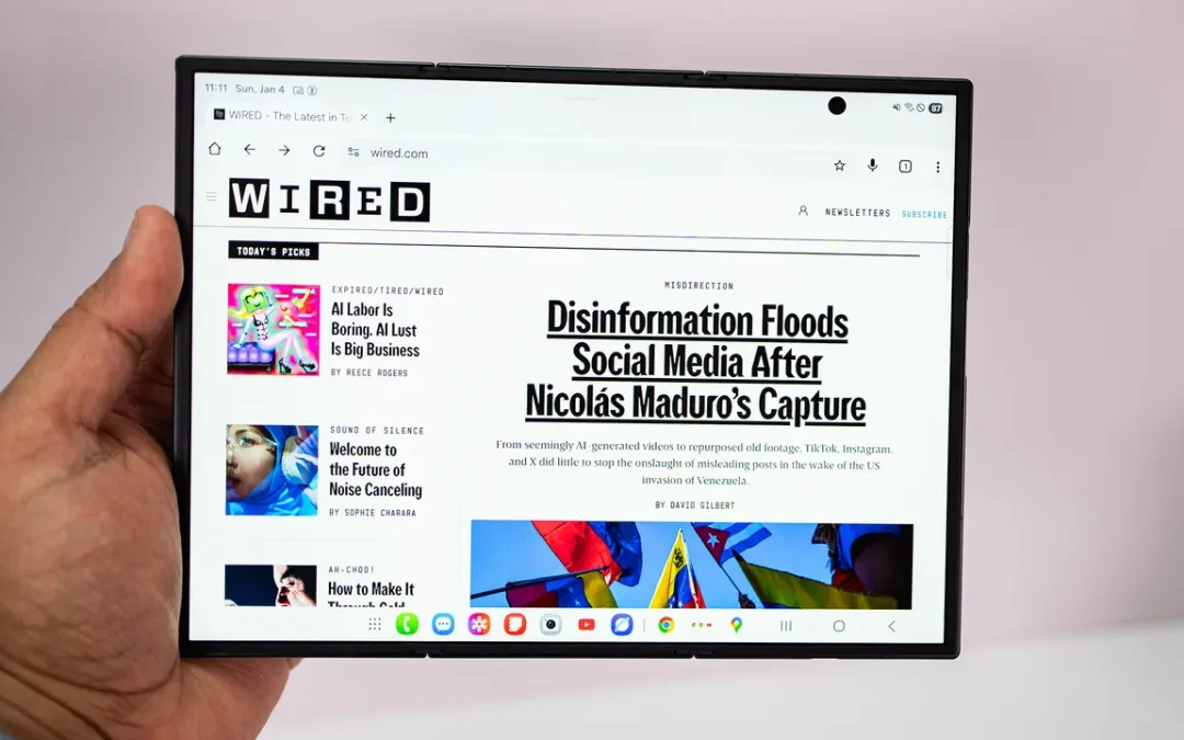 Samsung Galaxy Z Trifold, abbiamo provato il “phablet” che aspettavamo da quasi un decennio