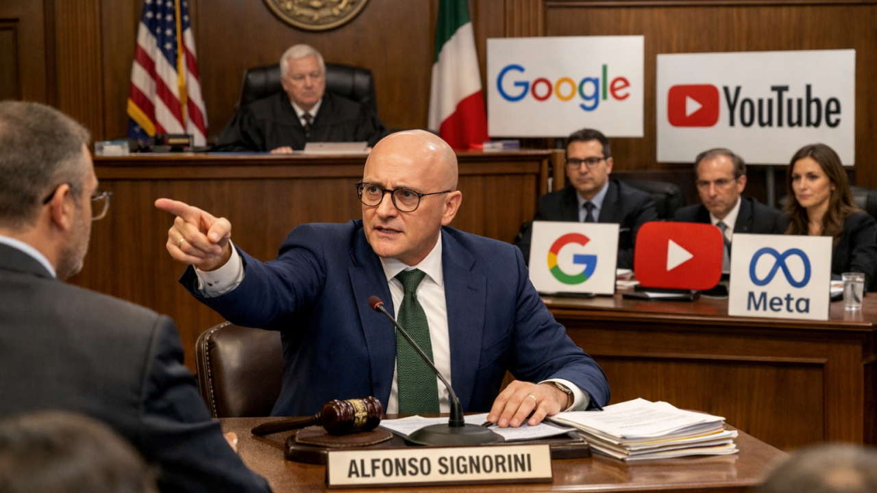 Signorini denuncia Google e diffida YouTube e Meta sul caso Corona. Ecco perché è importante per tutti