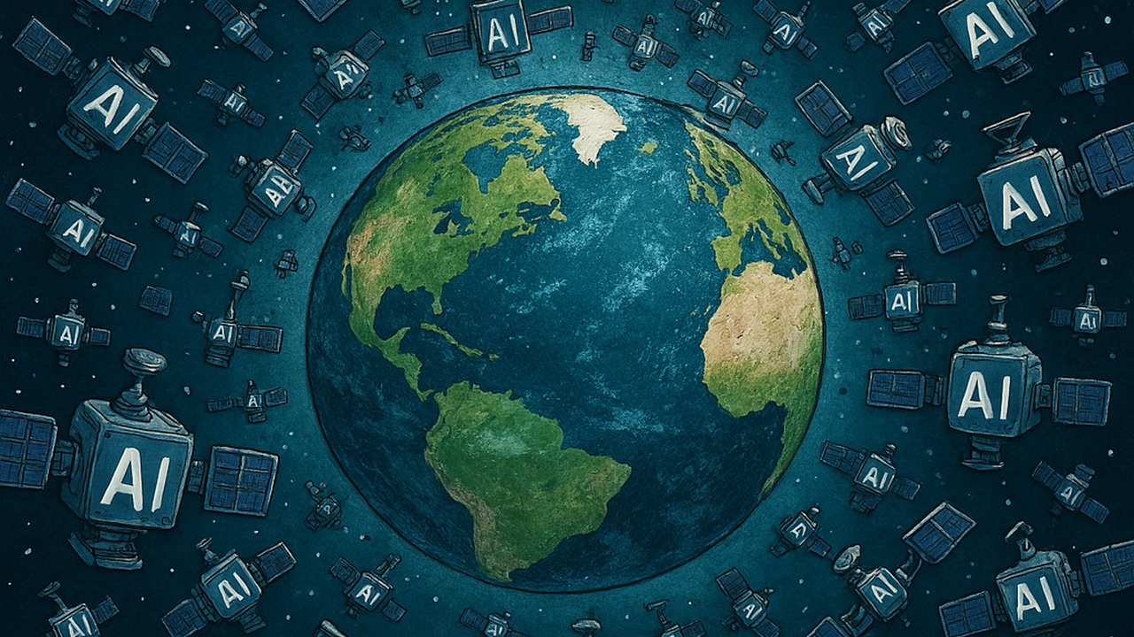 SpaceX vuole portare nello Spazio 1 milione di satelliti per i data center orbitali legati all'AI