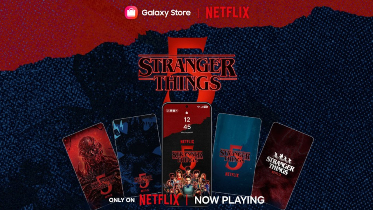 Stranger Things sbarca sui device Samsung Galaxy: il nuovo tema esclusivo è a tempo