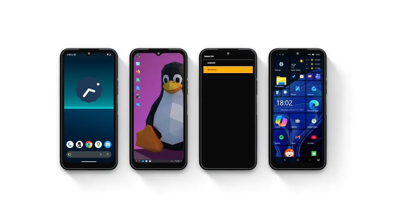 Tre sistemi operativi in uno smartphone: ecco come funziona il nuovo NexPhone