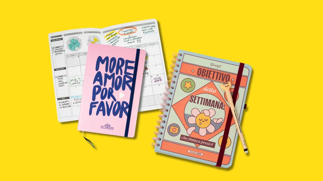 Le migliori agende 2026 per gestire impegni e obiettivi
