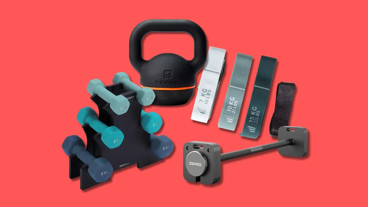 Allenarsi a casa con i pesi, tutti gli attrezzi indispensabili